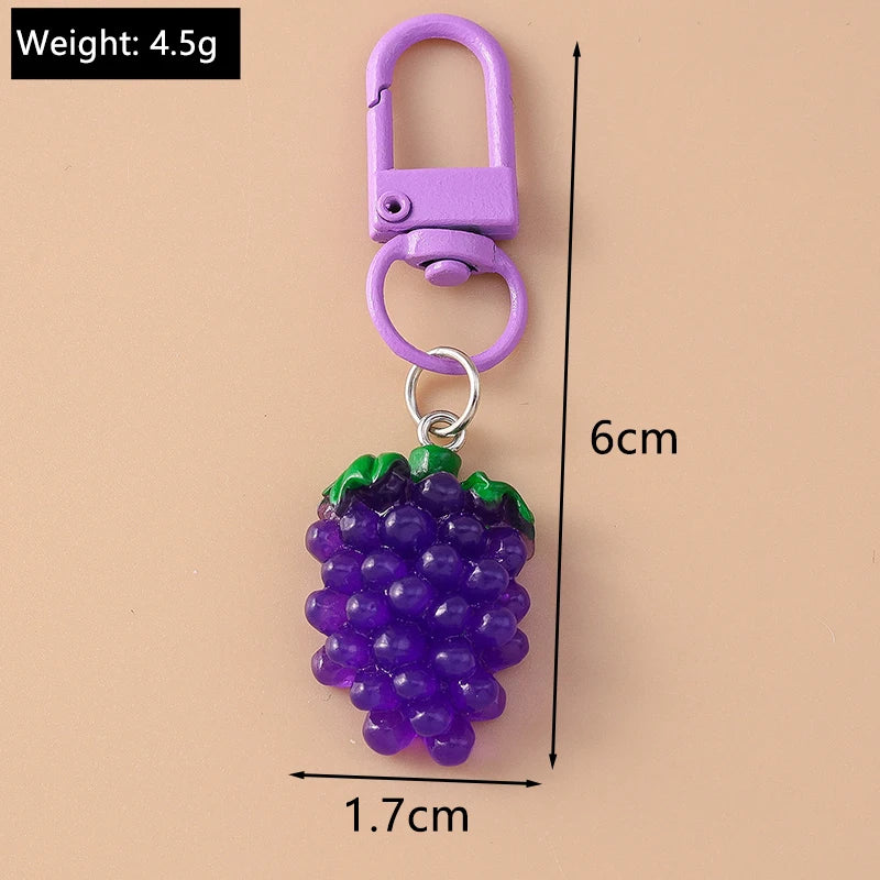 Juicy Fruit and Veg Clip-On Charms