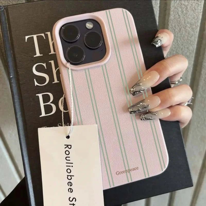 Vertical Stripe iPhone Case (8 Colours)