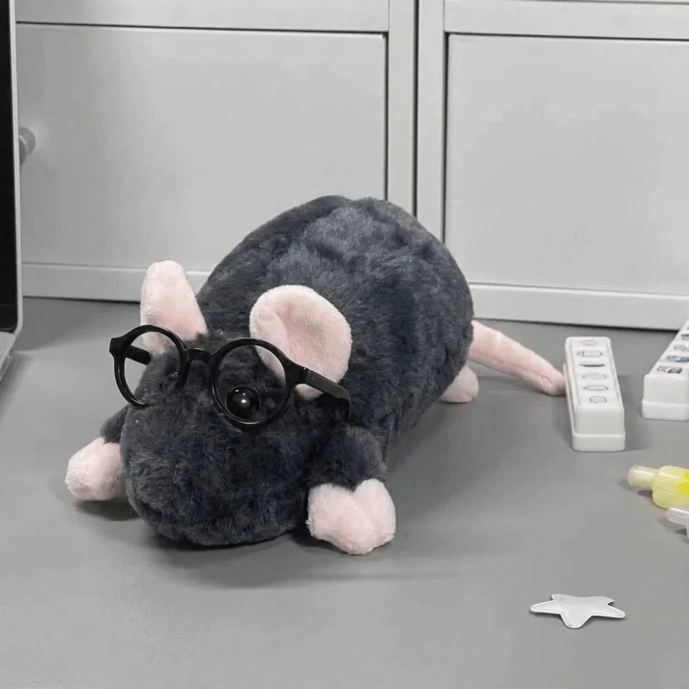 Plush Rat Pencil Case
