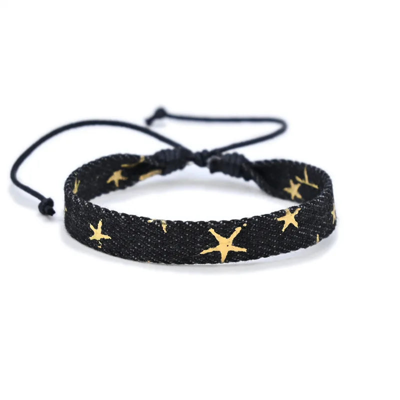 Denim Star Bracelet