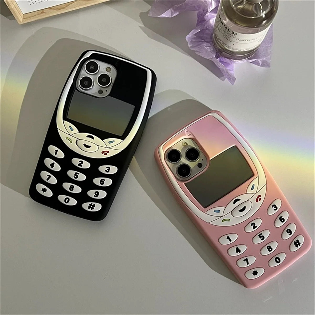 Xiaolingtong Big Brother Suitable For iPhone 13 ProMax 12 15 14 Phone Case 11 Soft Case XSMAX Anti Drop Silicone Protective Case - Ice Cream Cake