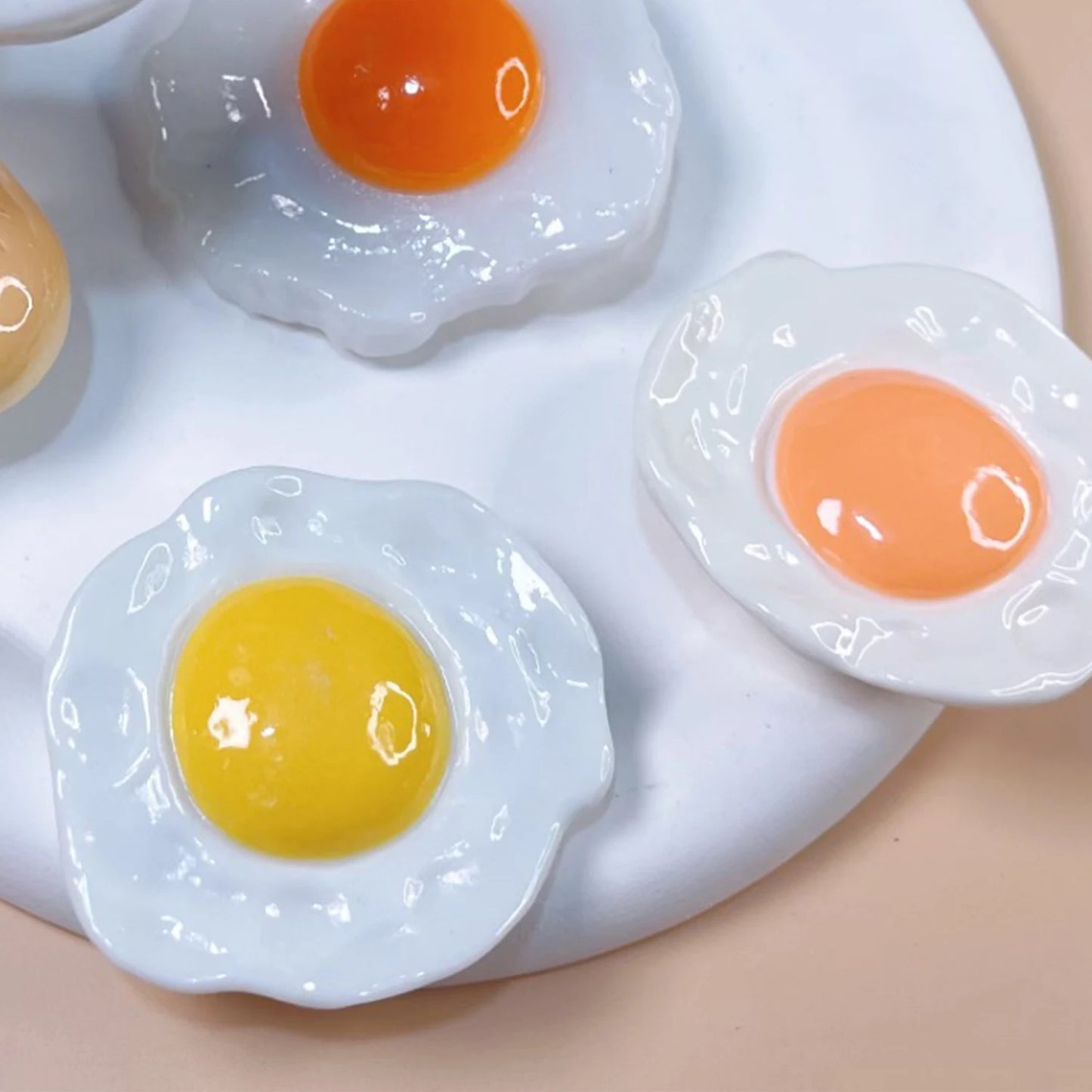 Lovely Cute Korea Egg Hairpins Sweet Yellow Hair Clip Hair Grip Barrettes Simulation Food Headwear Hair Accessories For Women - Ice Cream Cake