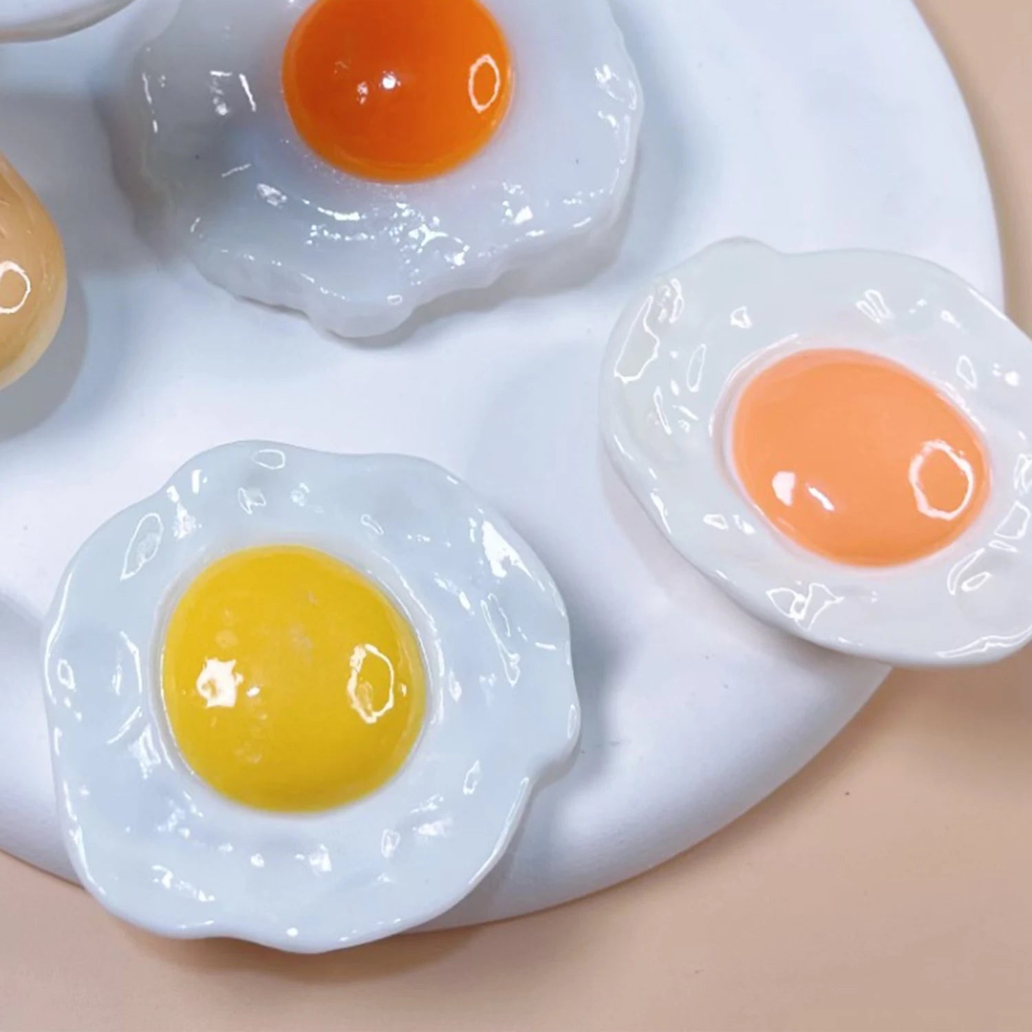 Lovely Cute Korea Egg Hairpins Sweet Yellow Hair Clip Hair Grip Barrettes Simulation Food Headwear Hair Accessories For Women - Ice Cream Cake