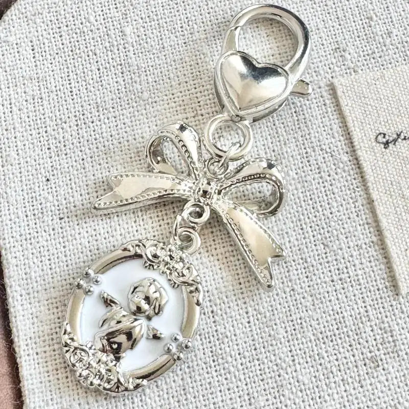Cherub Cameo Clip-On Charm