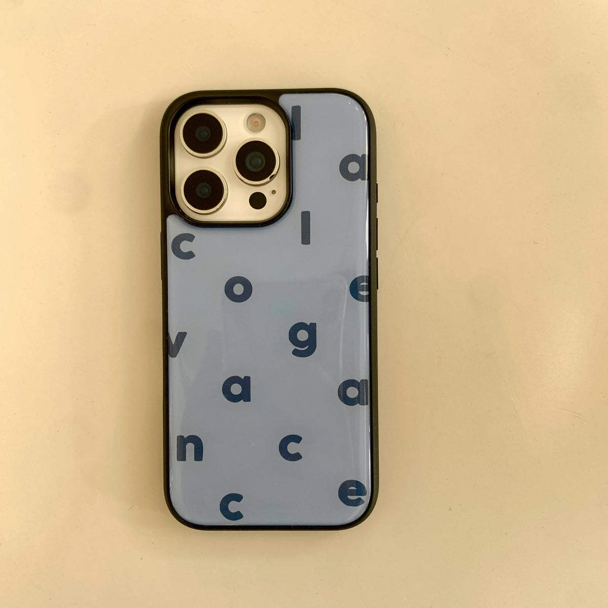 Glossy Alphabet iPhone Case