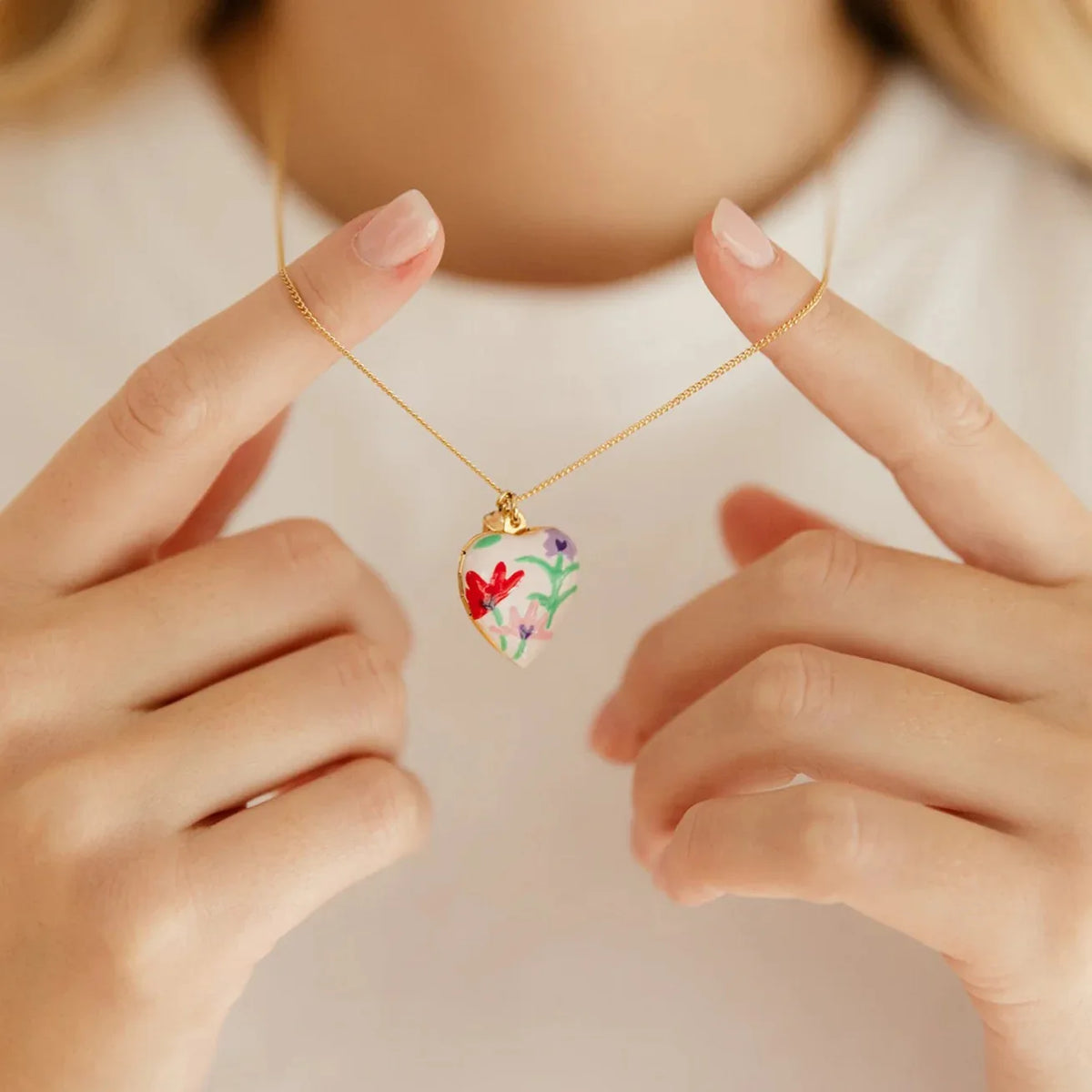 Heart Locket Necklace