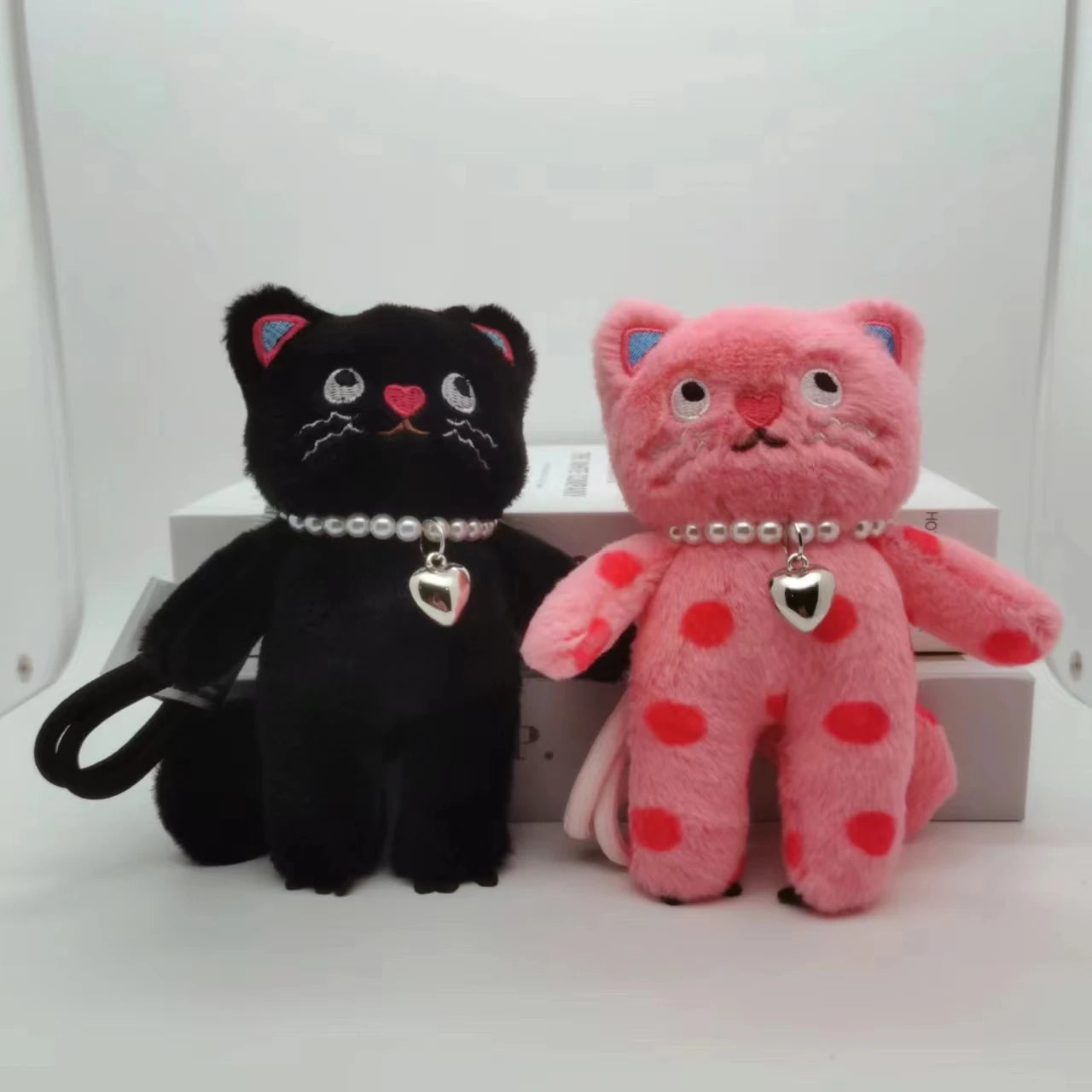 Fashion Cat Plush Keychain (14 Designs)
