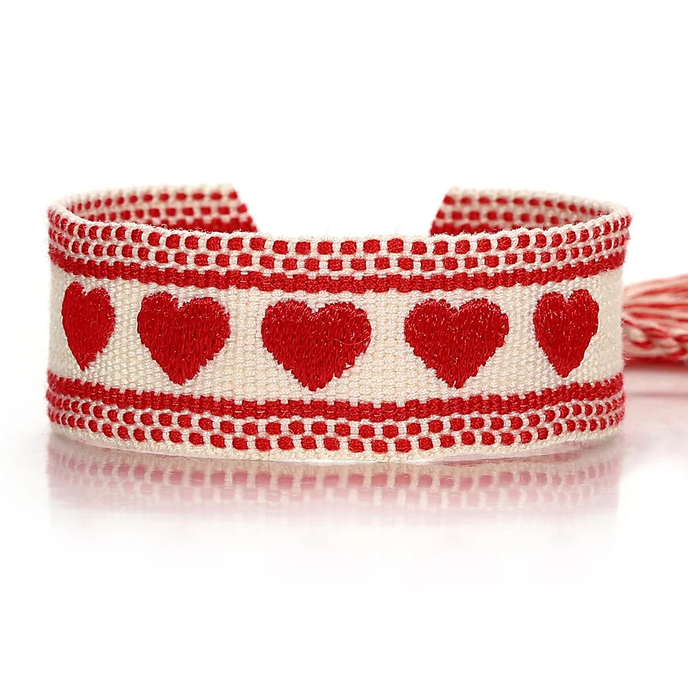Woven Heart Bracelet