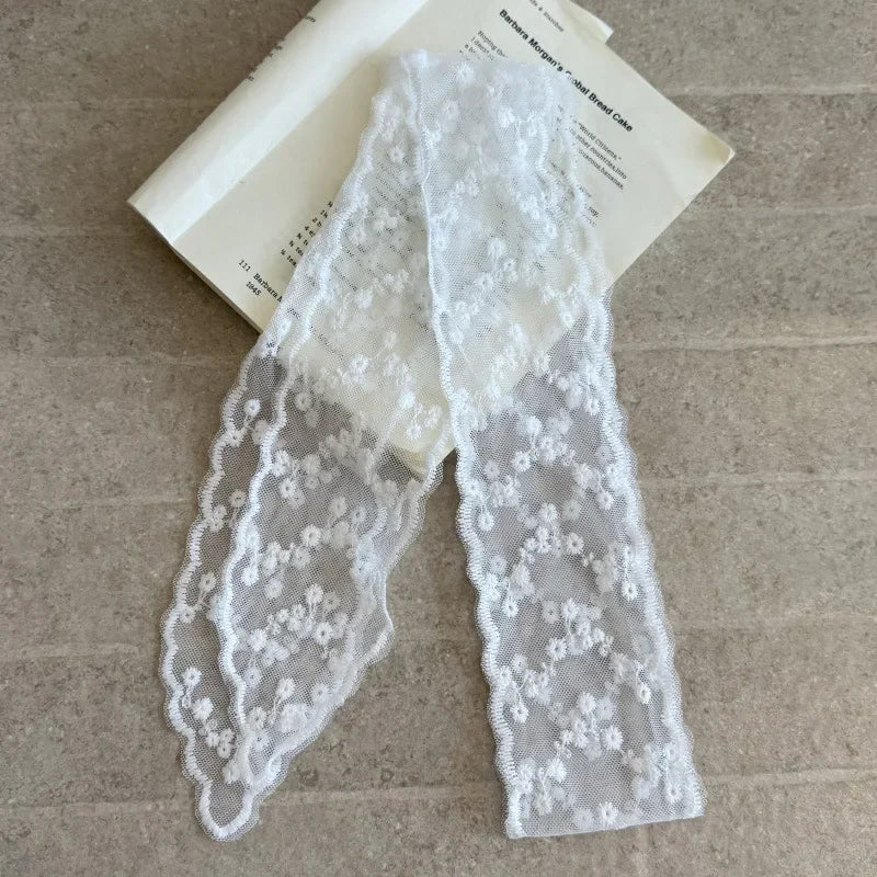 Lace Skinny Scarf