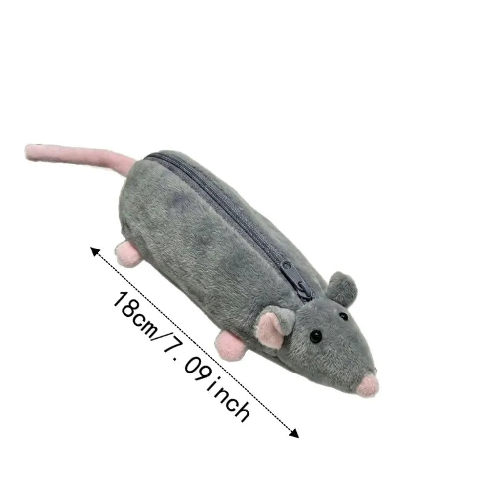 Plush Rat Pencil Case