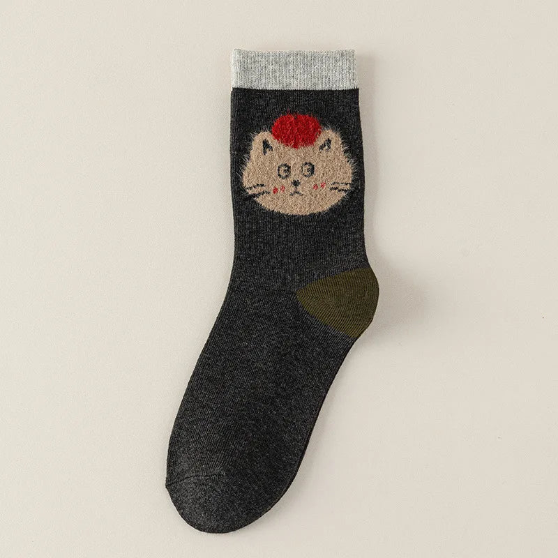 Animal Crew Socks (set of 5)