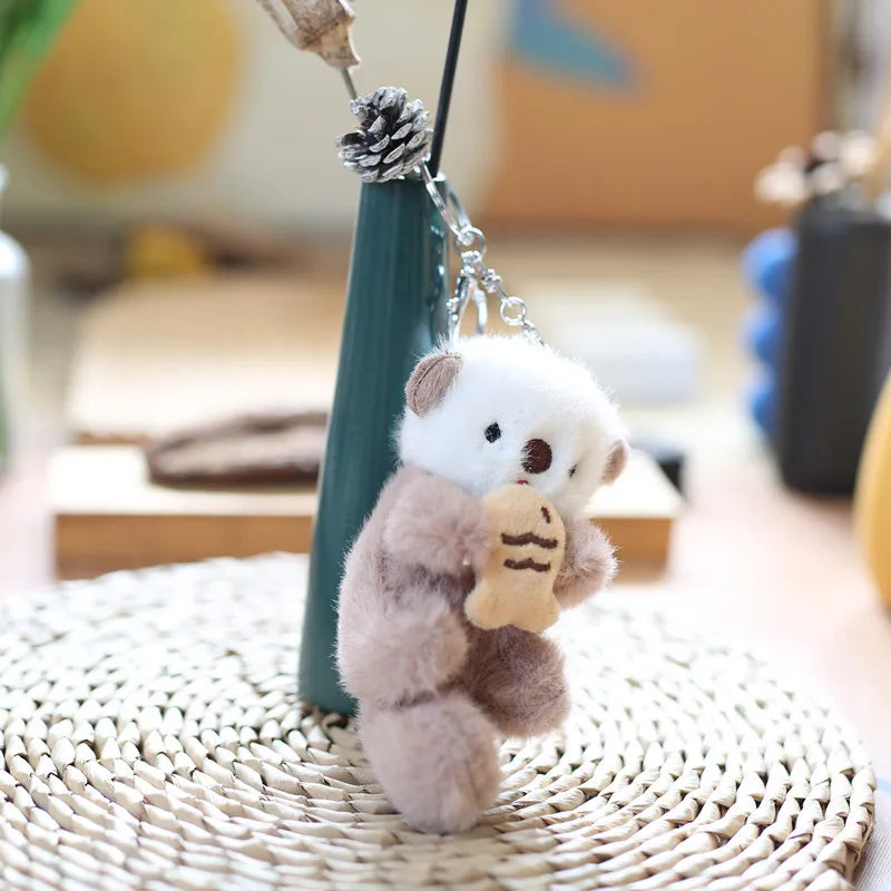 Otter Pal Plush Character Clip-On Charm Keychain