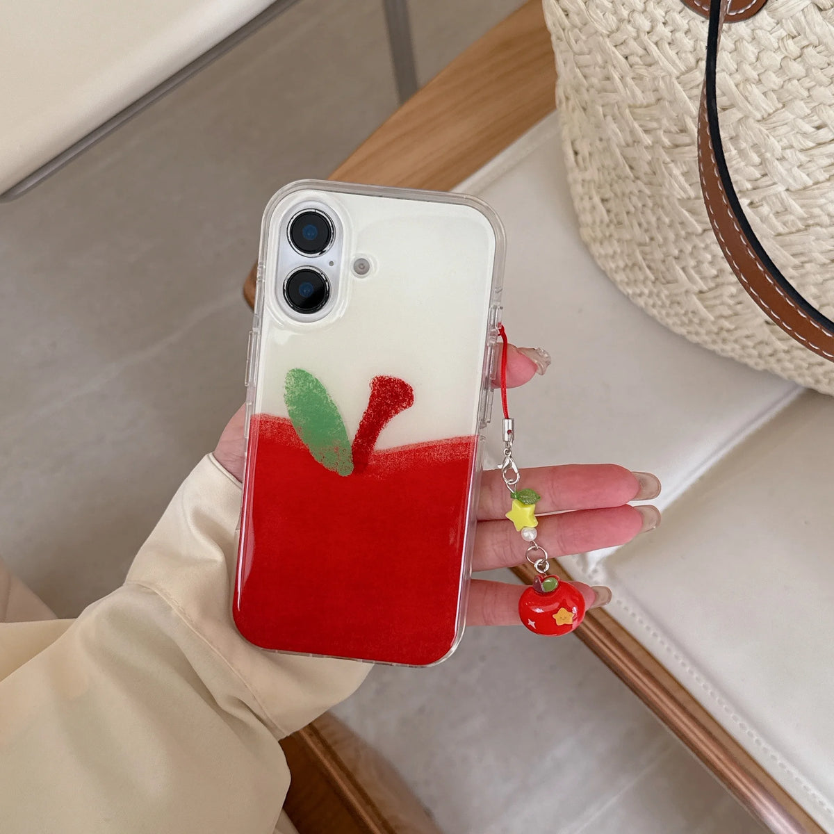 Red Apple iPhone Case