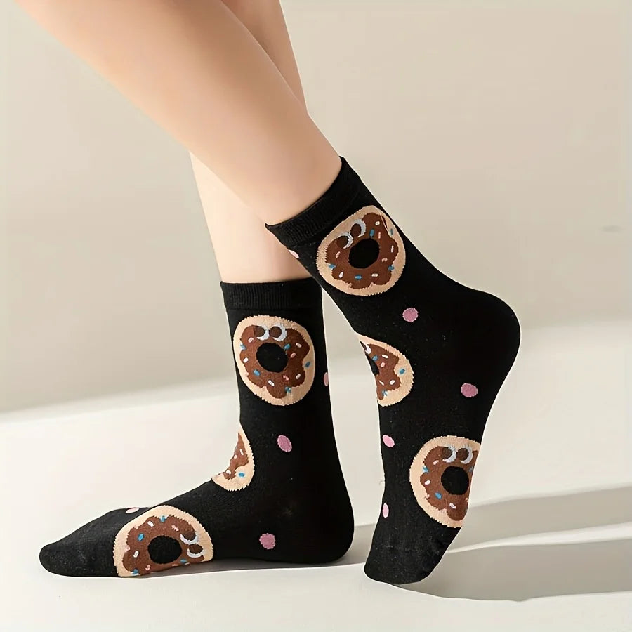 Snacktime Crew Sock Set (Set of 5 Pairs)