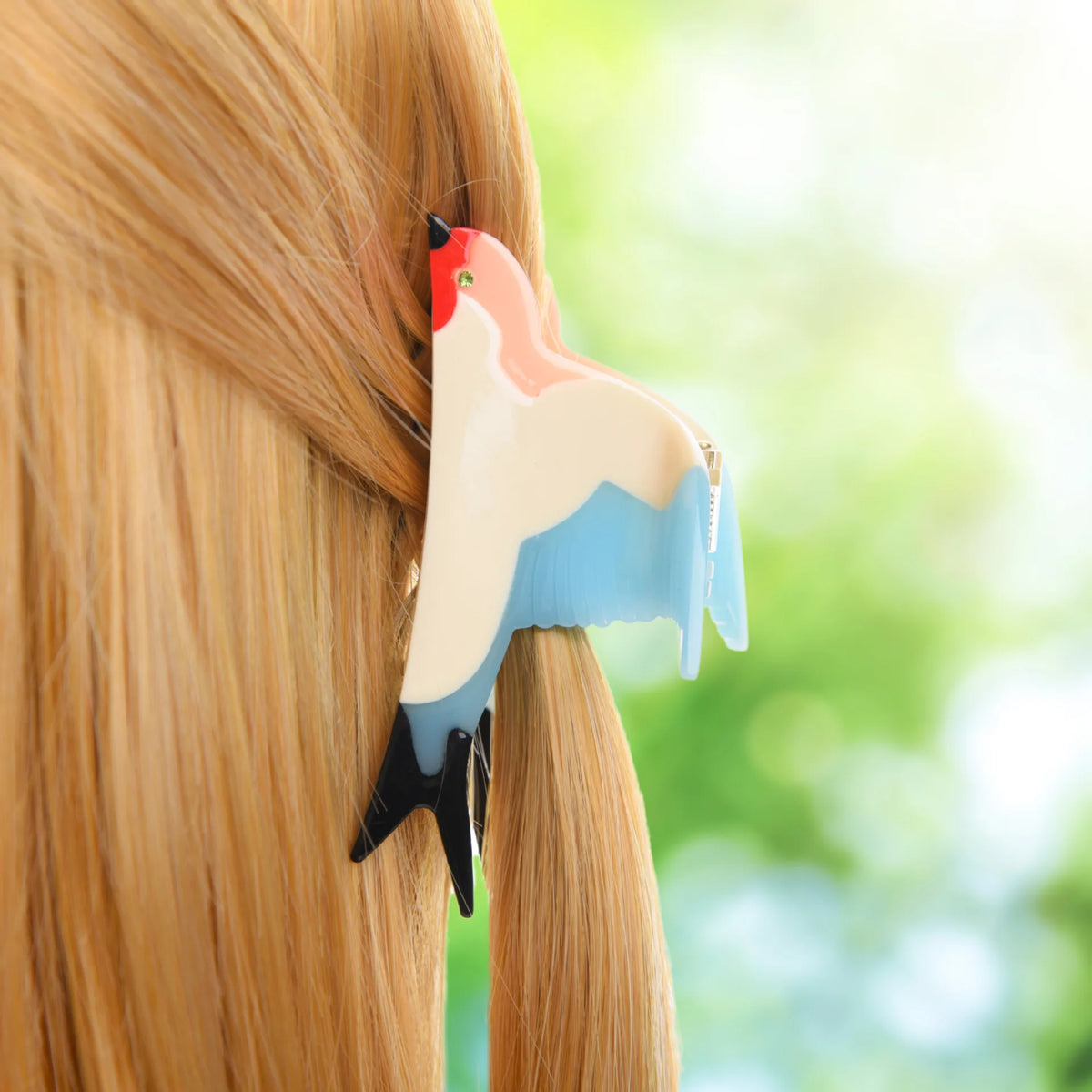 Glossy Acrylic Sparrow Hair Claw Clip