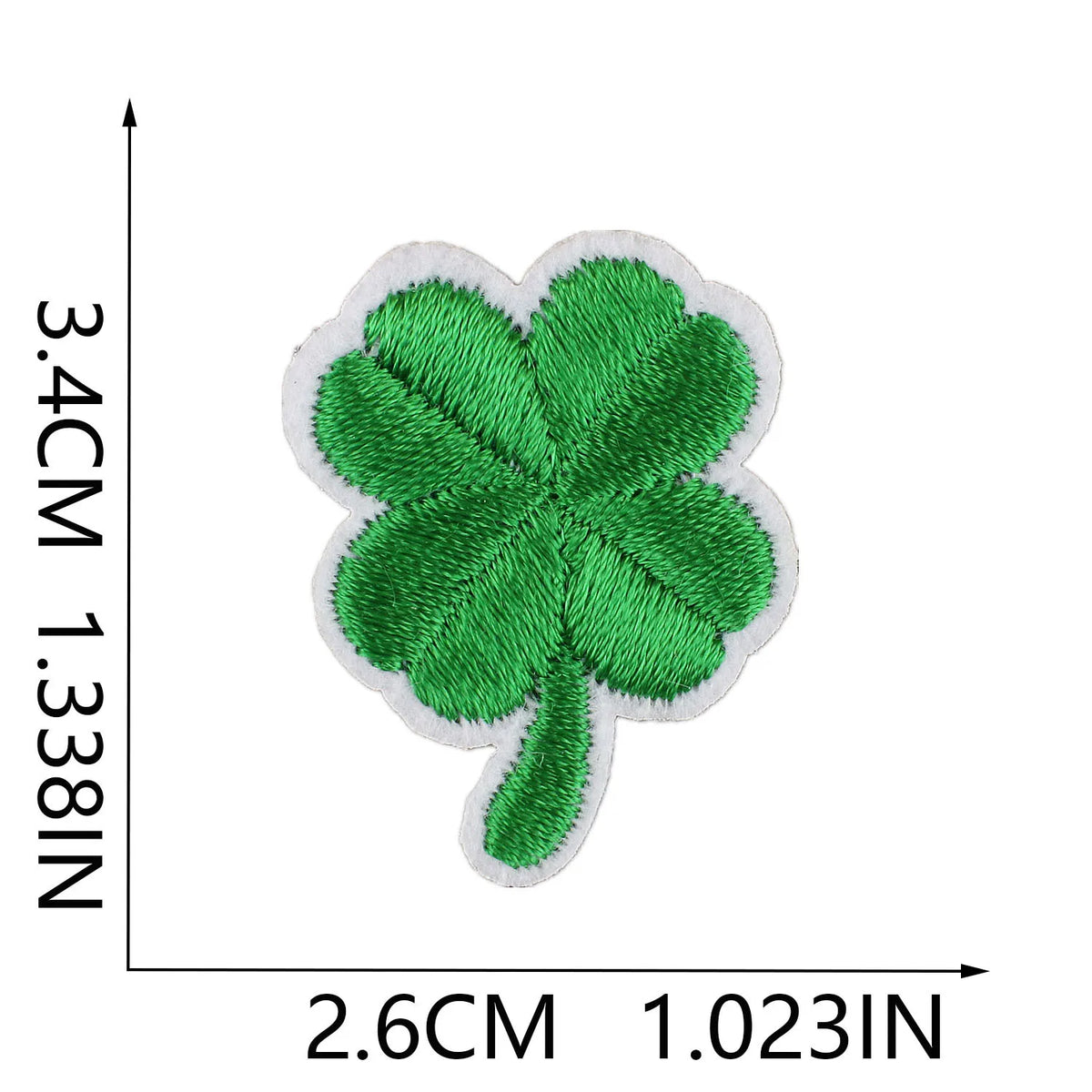 Embroidered Flower Garden Iron-On Patch