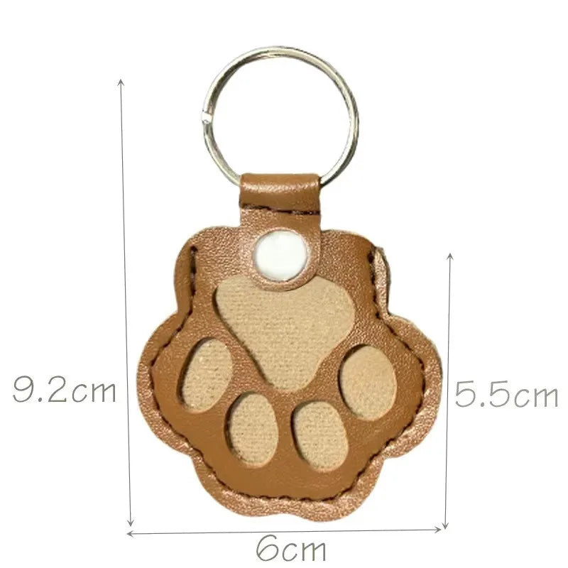 Pet Paw Fur Keeper Keychain