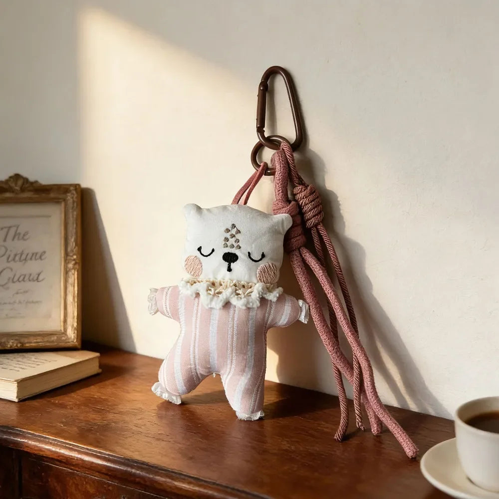 Cottagecore Cartoon Charm Keychain Strap