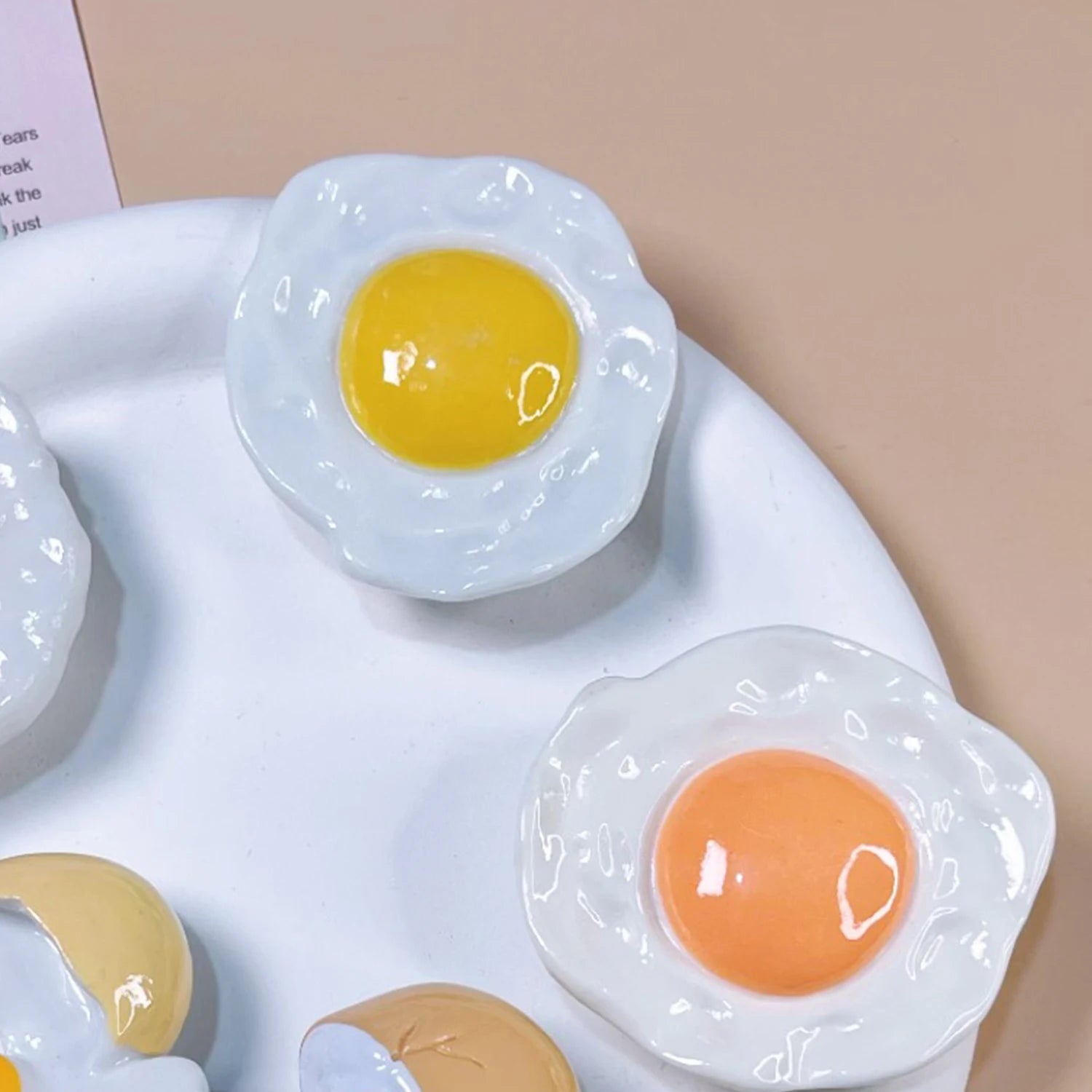 Lovely Cute Korea Egg Hairpins Sweet Yellow Hair Clip Hair Grip Barrettes Simulation Food Headwear Hair Accessories For Women - Ice Cream Cake