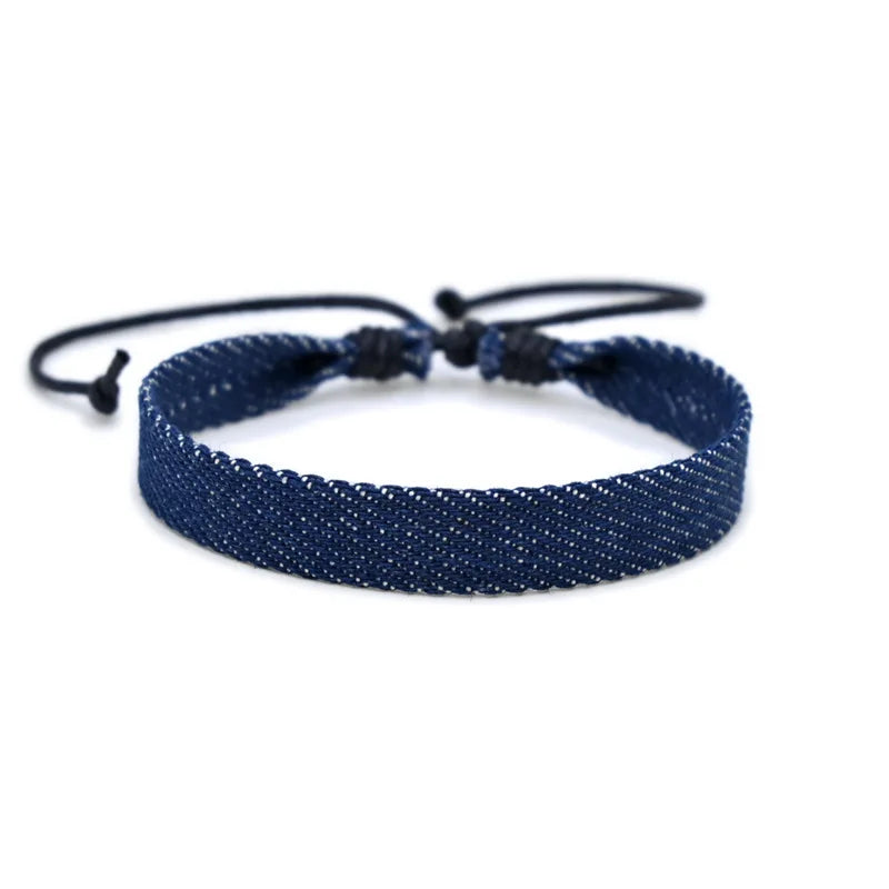 Denim Star Bracelet