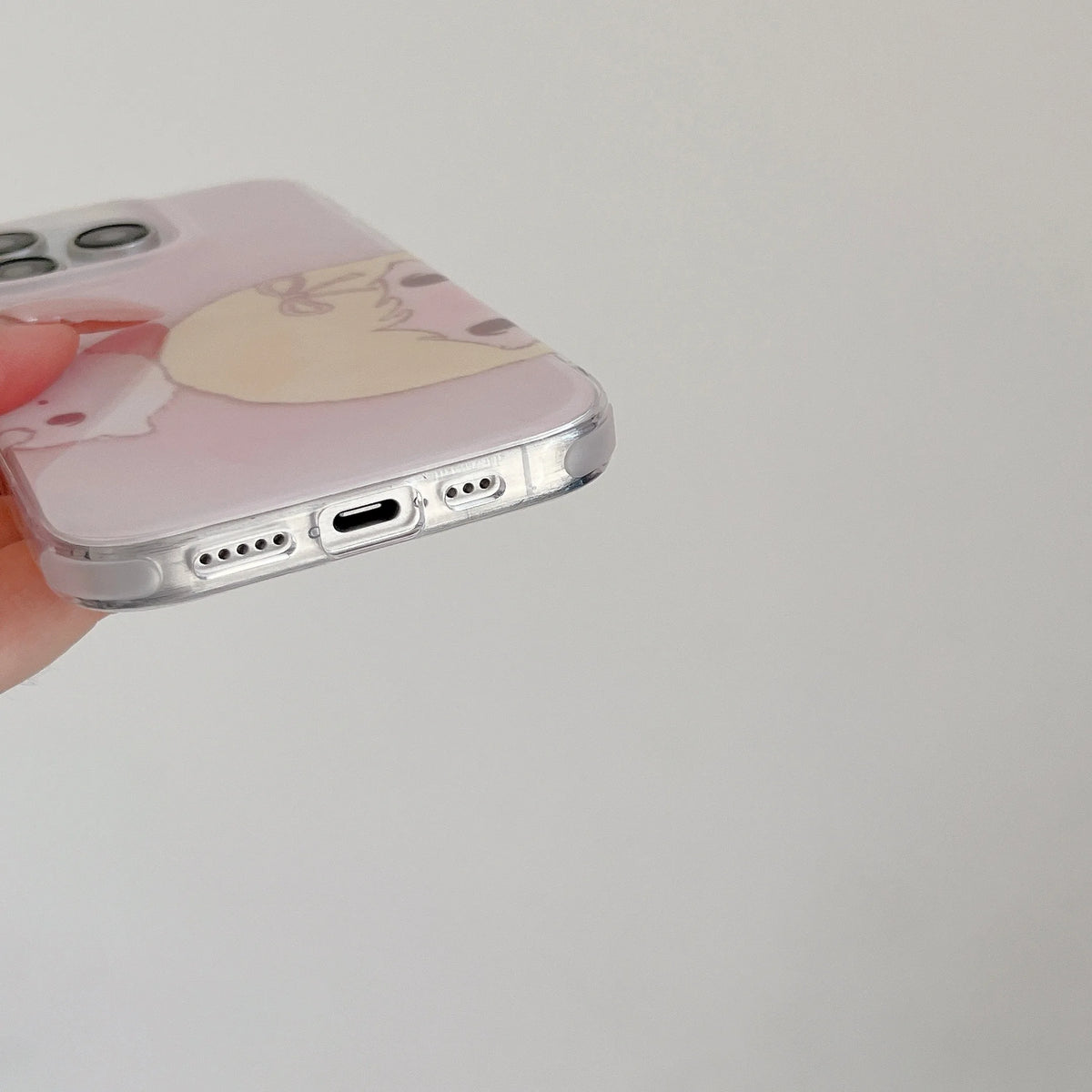 Cat and Girl iPhone Case
