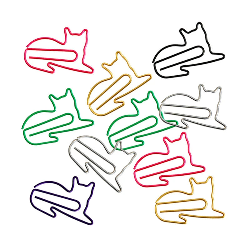 Kitty Cat/Sausage Dog Paperclip Set