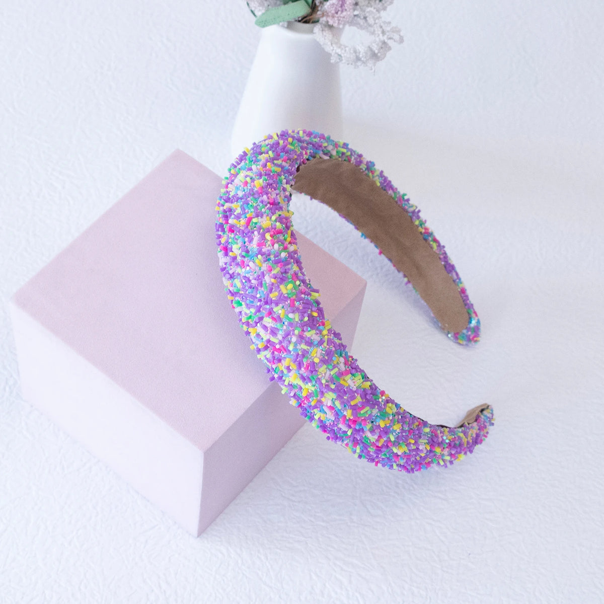 Rainbow Sprinkle Headband