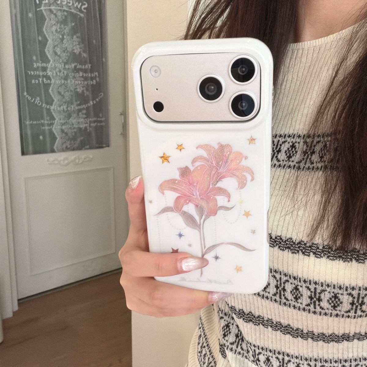 Shimmering Lily iPhone Case