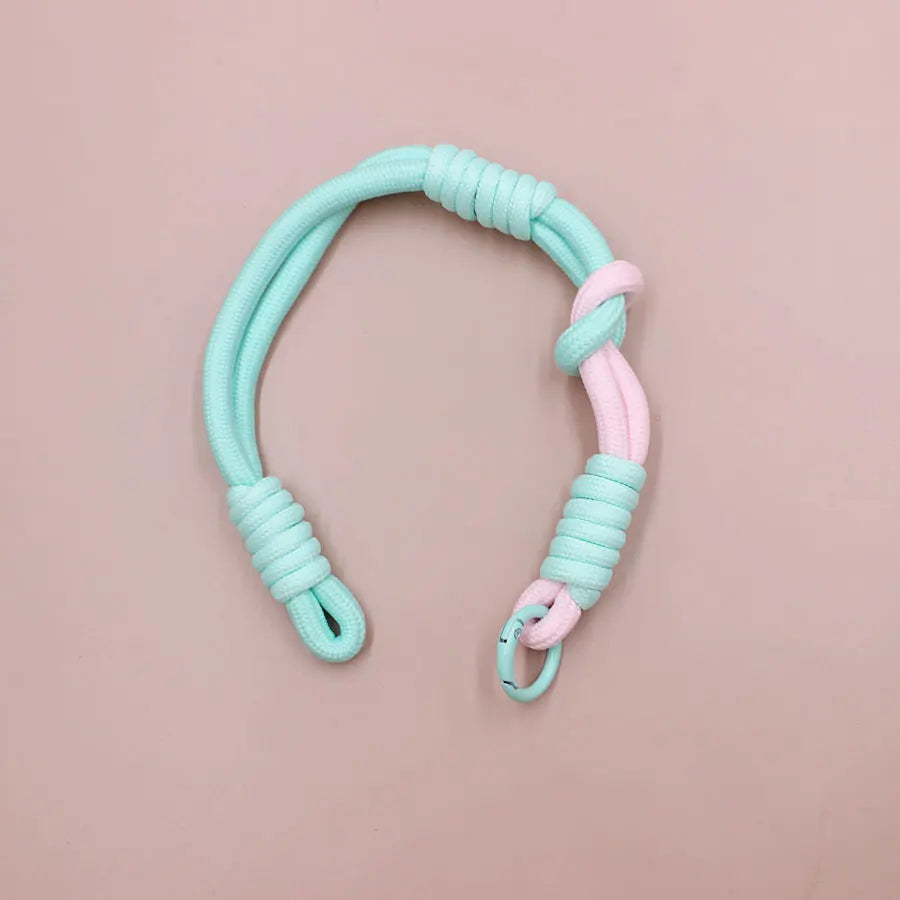 Detachable braided wrist strap—suitable for mobile phones, figurines, keychains, bags, and water bottle accessories. - Ice Cream Cake
