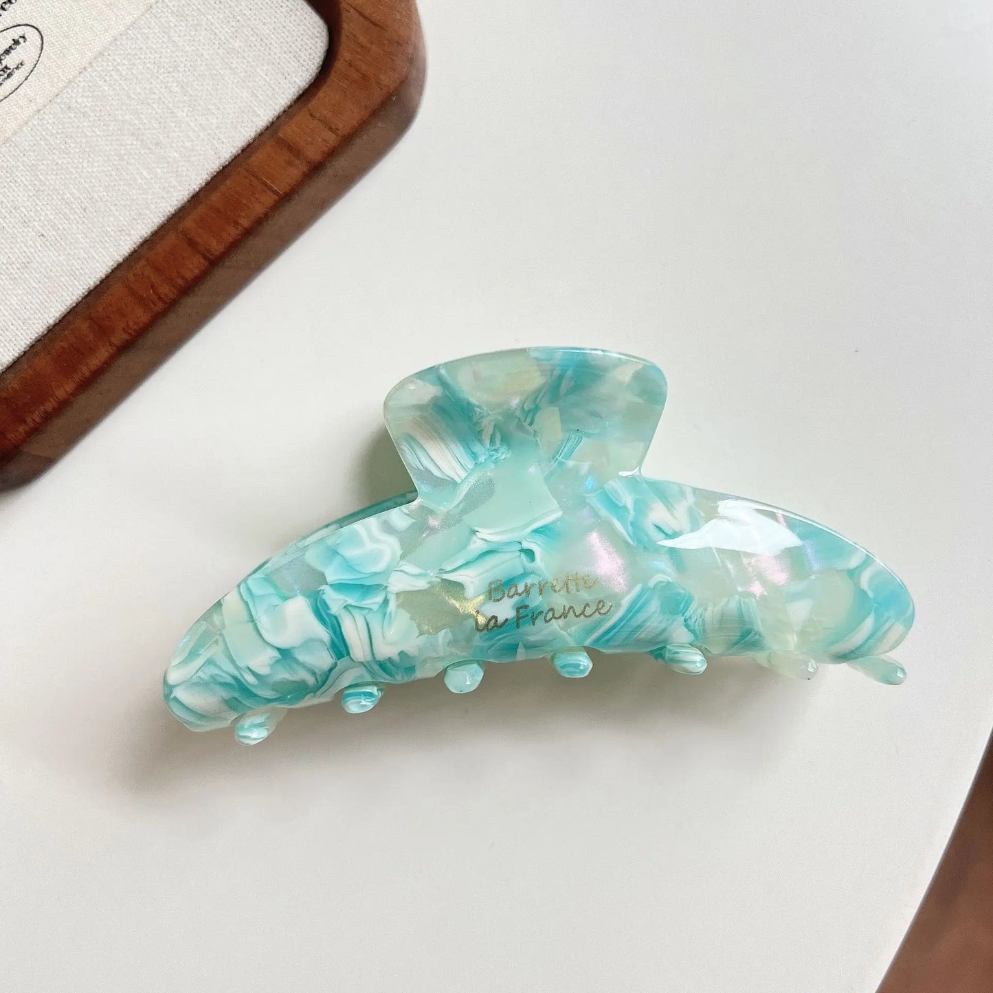Glossy Acrylic Pastel Hair Claw