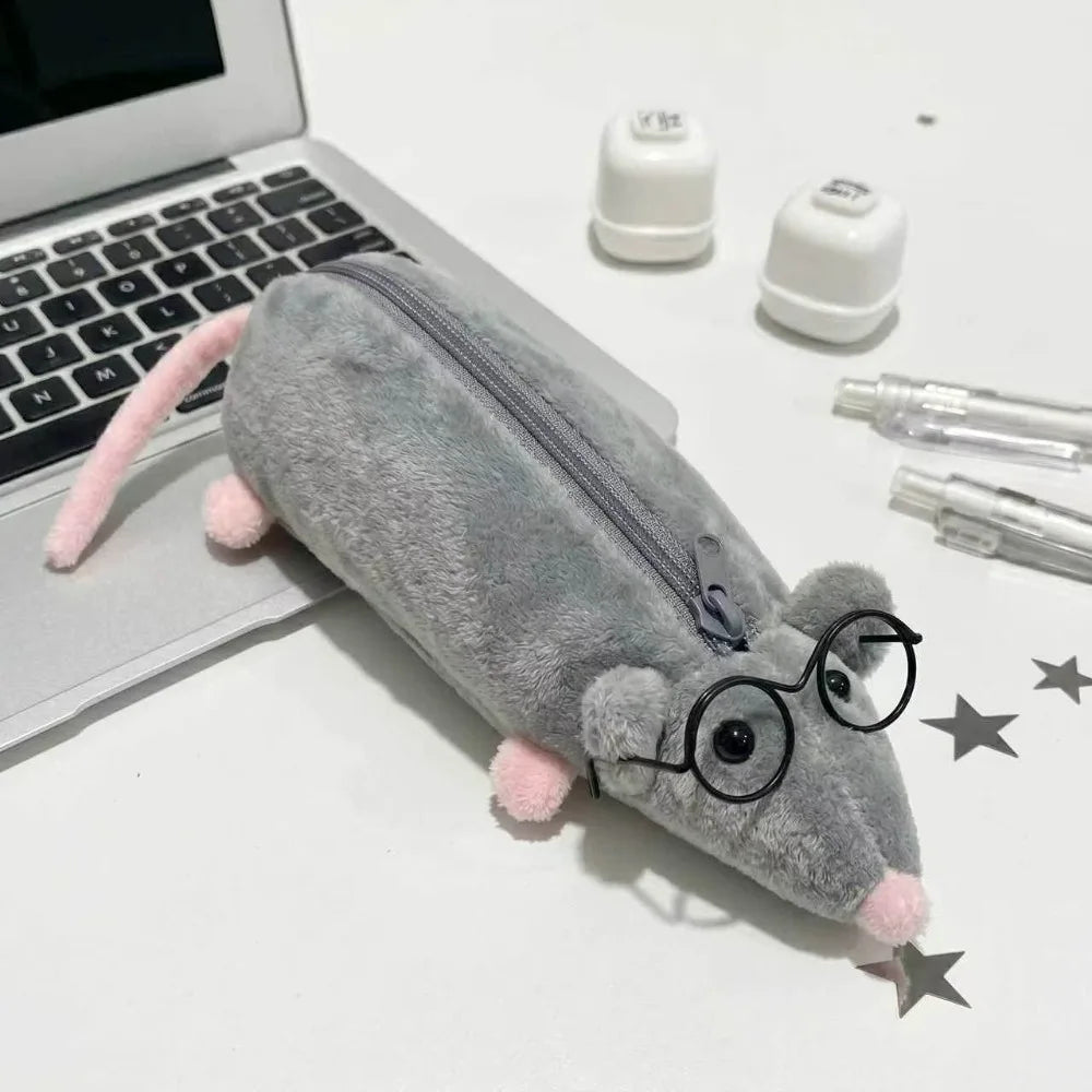 Plush Rat Pencil Case
