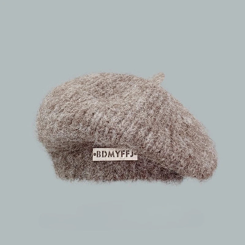 Fuzzy Beret hat