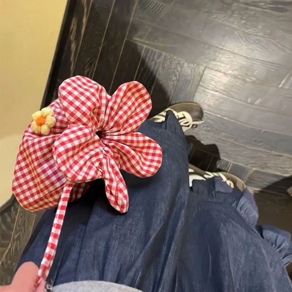 Drawstring Flower Petal Purse (3 Colours) - Ice Cream Cake