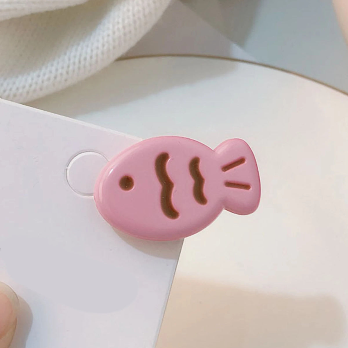 Mini Fish Hairclip - Ice Cream Cake