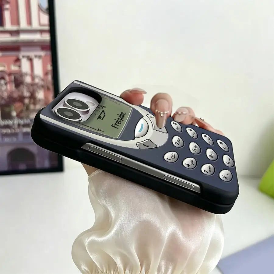 Retro Dumbphone Case for iPhone Duo