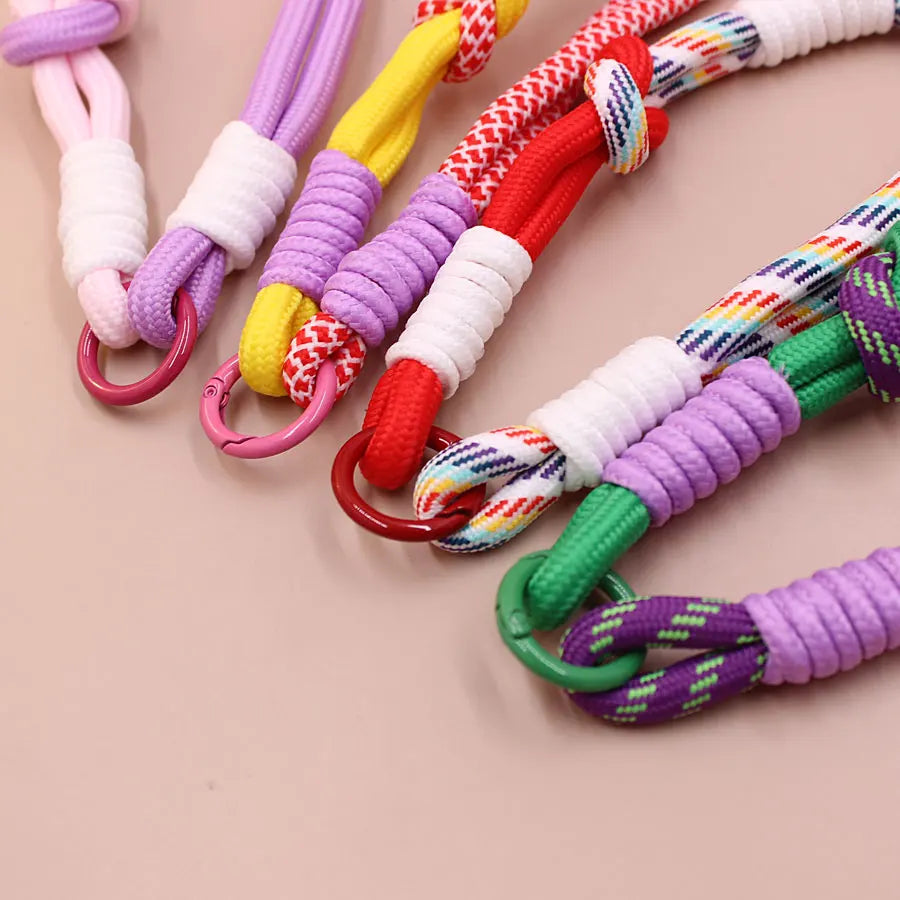 Detachable braided wrist strap—suitable for mobile phones, figurines, keychains, bags, and water bottle accessories. - Ice Cream Cake