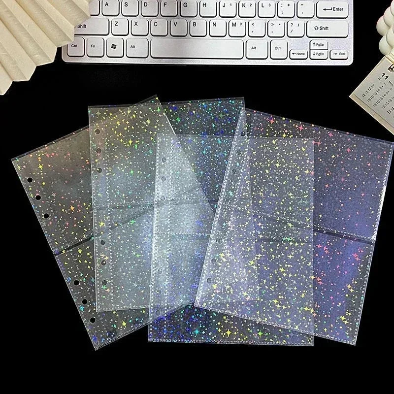 Trading Card Insert Sleeve Planner Page Sets (Set of 10 Sheets)