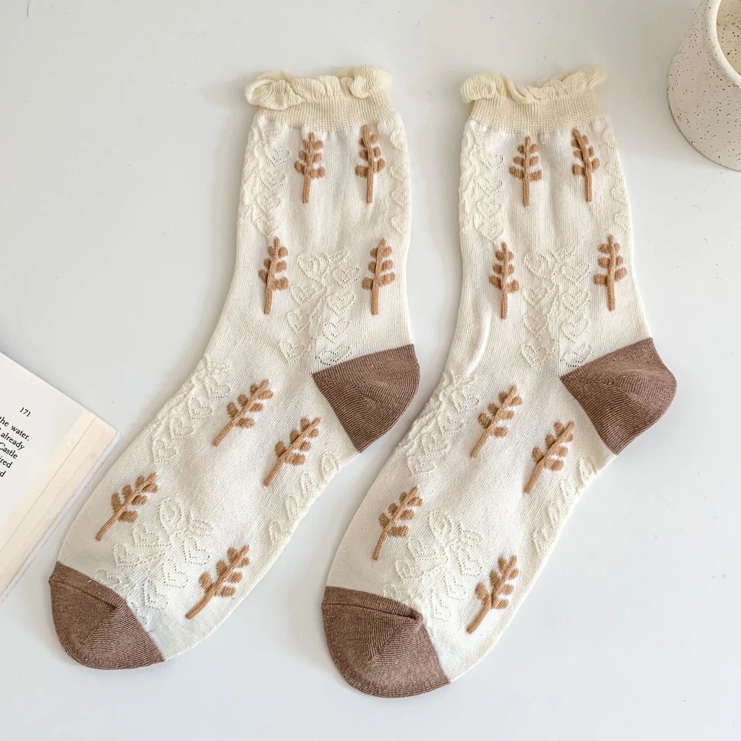 Rustic Crew Socks