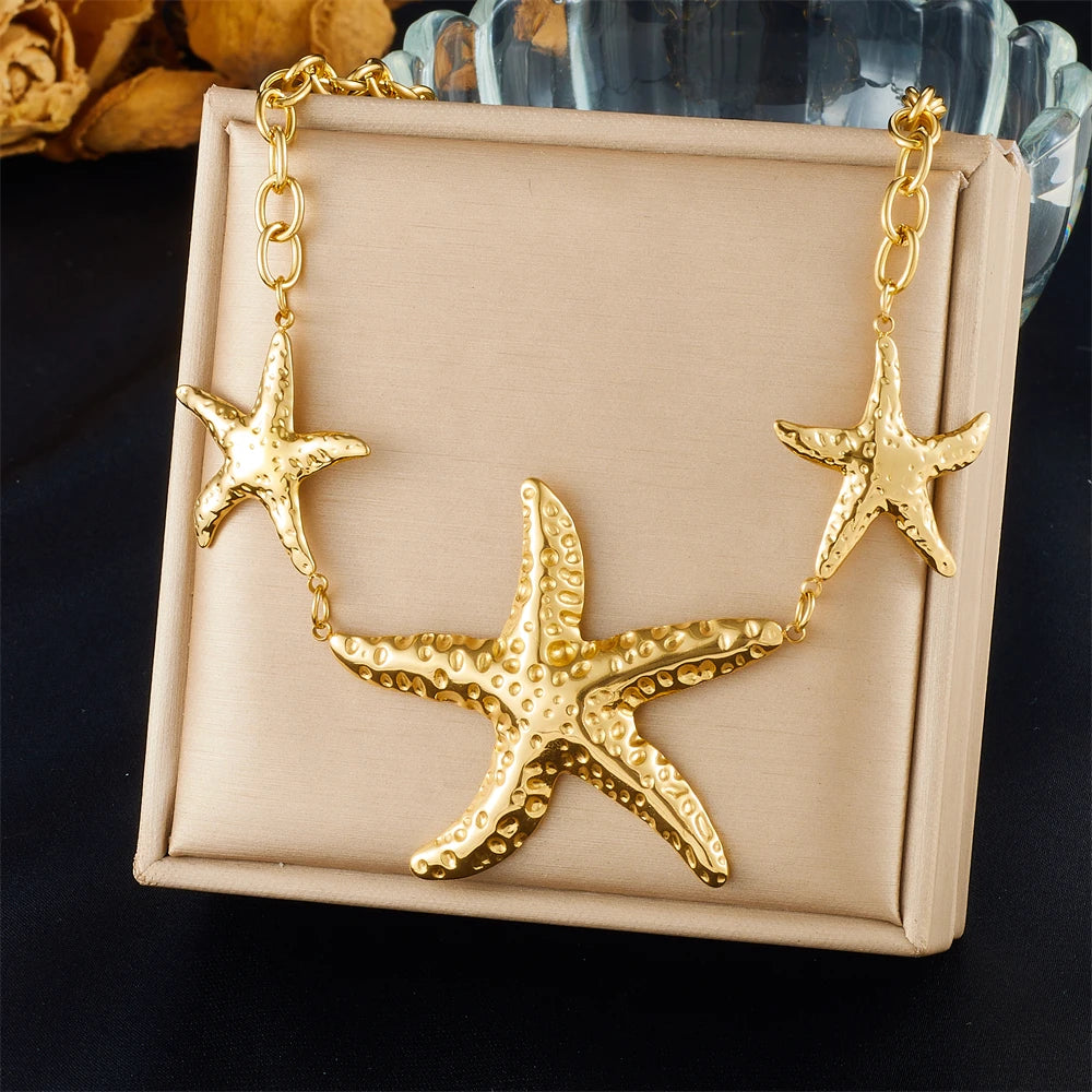Ocean Princess Starfish Necklace