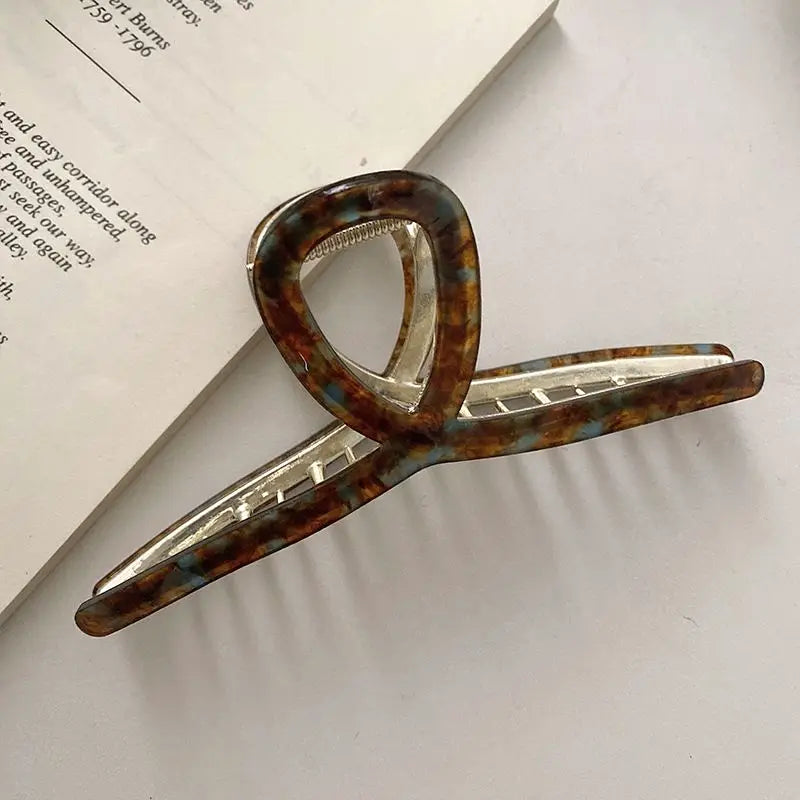 Bow Shaped Hair Claw Clip