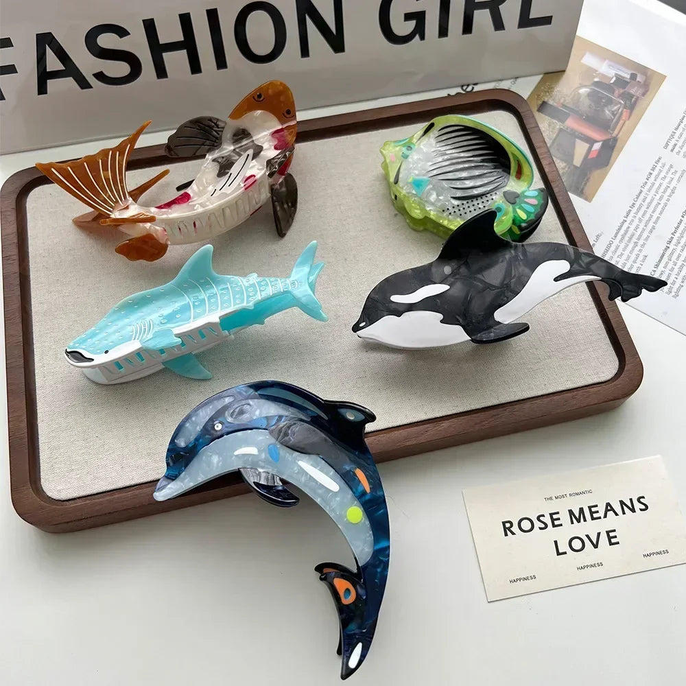Ocean Life Hair Claw