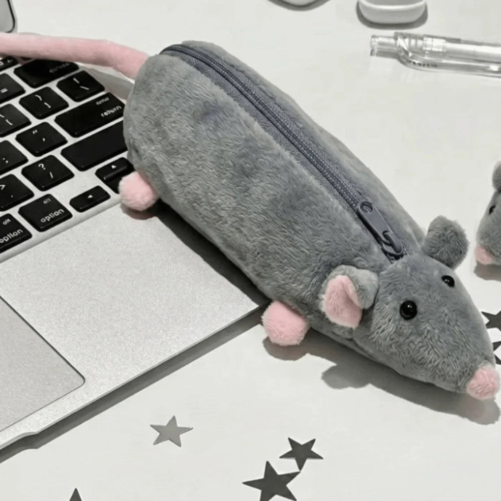 Plush Rat Pencil Case