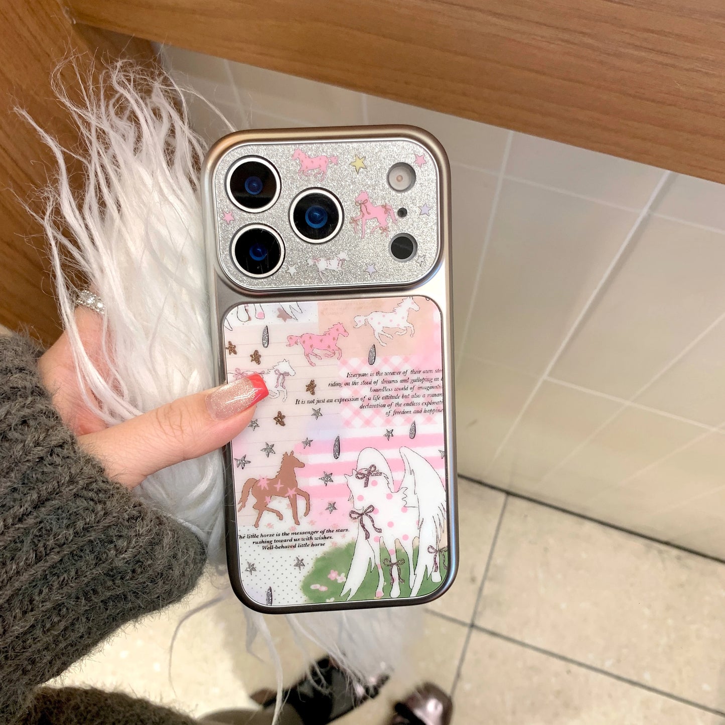 Dreamy Ponies iPhone Case