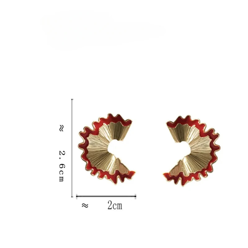 Pencil Shavings Earrings - Ice Cream Cake
