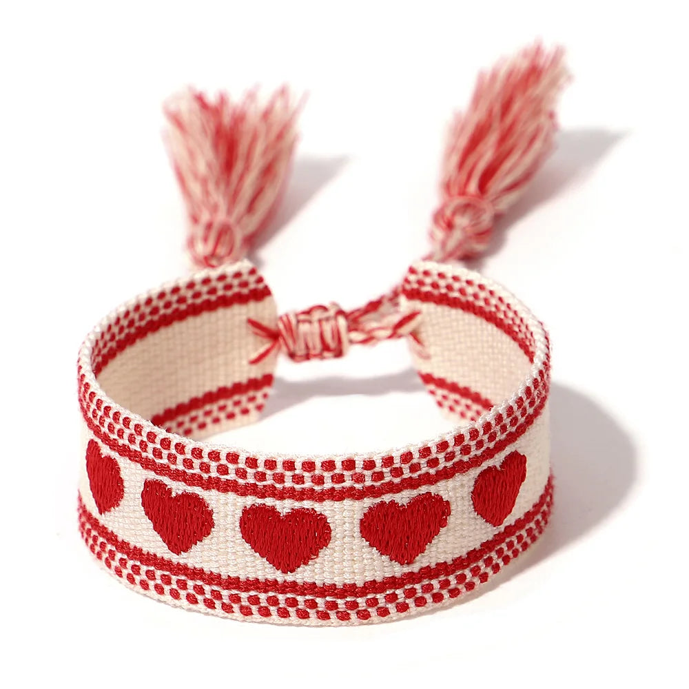Woven Heart Bracelet