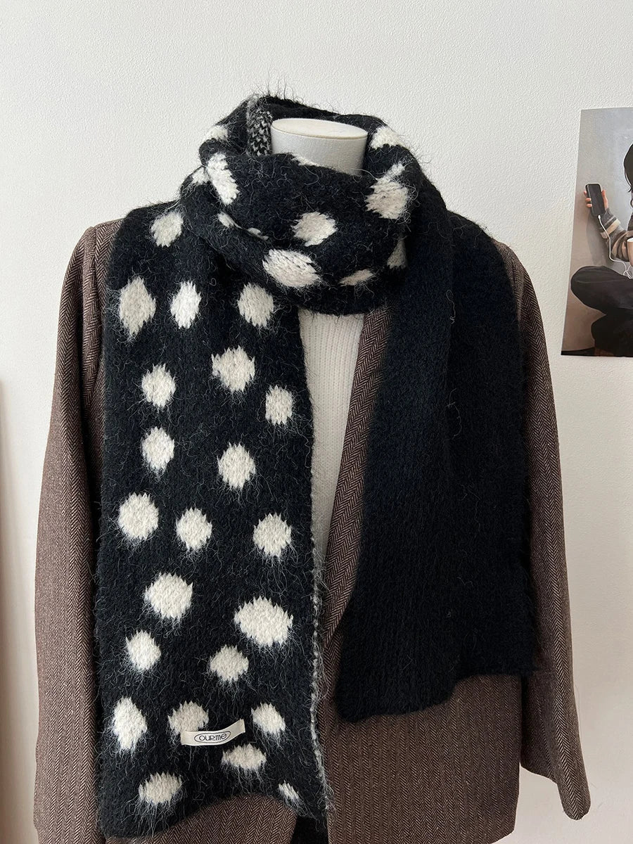 Polka Dot Scarf