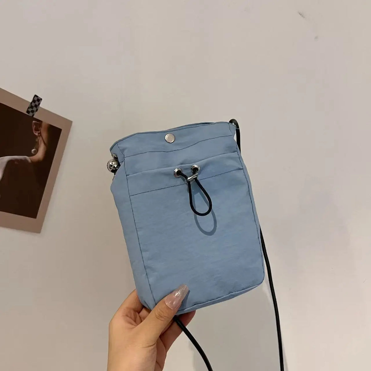Drawstring Mini Purse