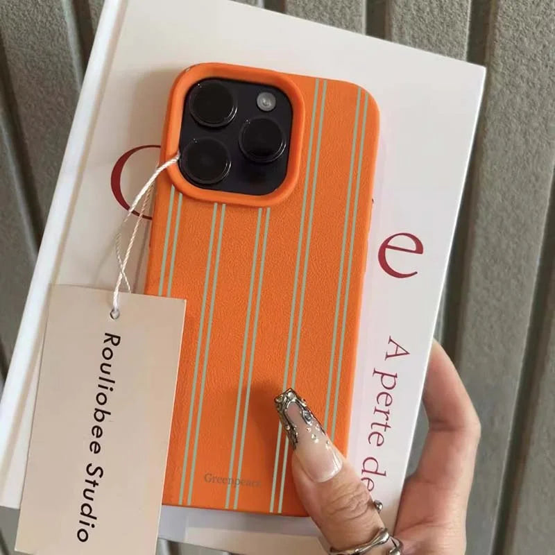 Vertical Stripe iPhone Case (8 Colours)