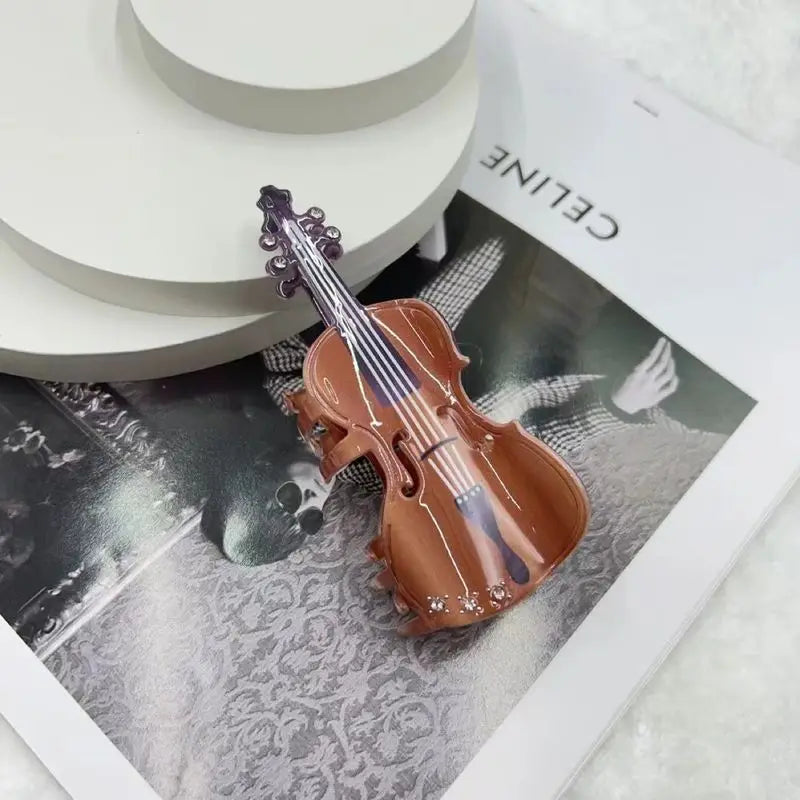 Violin Hair Clip
