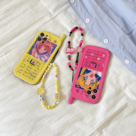 Anime Deco y2k Cellphone Style iPhone Case (2 Designs)